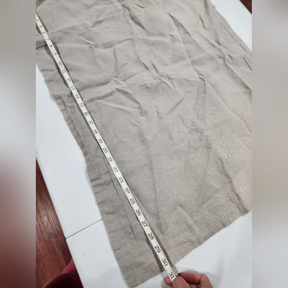 Restoration Hardware Stonedwashed Belgian Linen Standard Shams Set Of 2 Grey